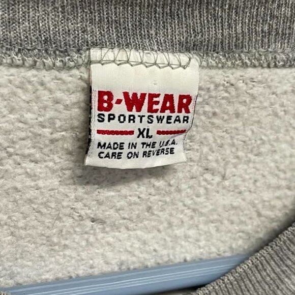 Vintage 80s Michigan Wolverines University NCAA College 1980s Sweatshirt - Picture 6 of 6